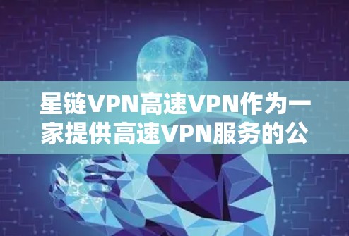 星链VPN高速VPN作为一家提供高速VPN服务的公司，在多个方面展现了其优势和潜力。以下是对其服务的详细分析
