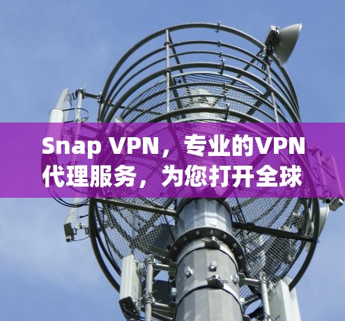 Snap VPN，专业的VPN代理服务，为您打开全球互联网的新门户
