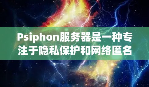 Psiphon服务器是一种专注于隐私保护和网络匿名的解决方案，旨在帮助用户在互联网上保持隐私和安全。以下是关于Psiphon服务器的一些详细信息，帮助您更好地理解它的工作原理和应用场景