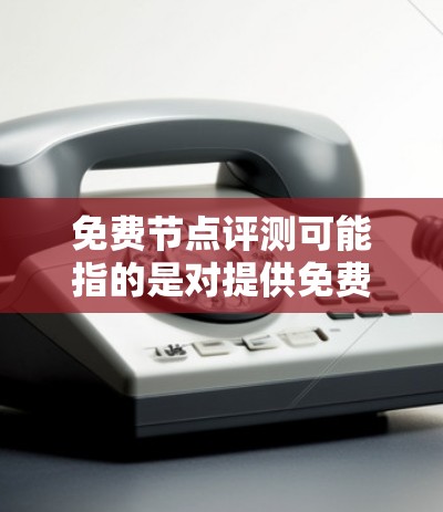 免费节点评测可能指的是对提供免费服务的网络节点进行评估,通常用于测试网络性能、服务器响应时间、带宽速度或其他相关指标。以下是一些可能的评估方面和步骤,供你参考 免费节点评测可能指的是对提供免费服务的网络节点进行评估,通常用于测试网络性能、服务器响应时间、带宽速度或其他相关指标。以下是一些可能的评估方面和步骤,供你参考