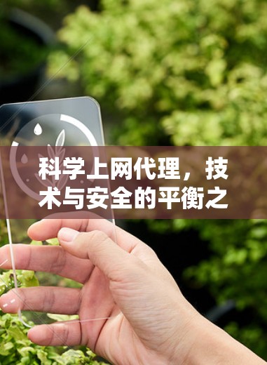 科学上网代理,技术与安全的平衡之道 科学上网代理,技术与安全的平衡之道