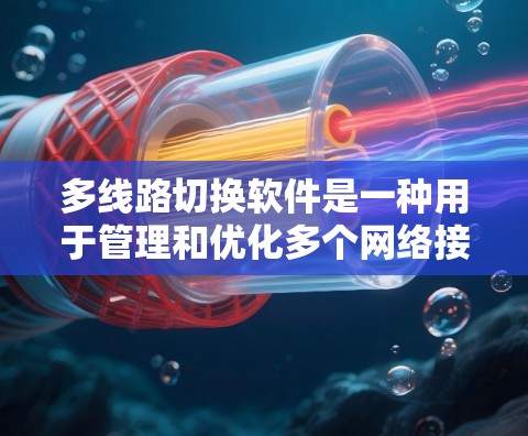 多线路切换软件是一种用于管理和优化多个网络接口或通信渠道的工具，主要用于企业网络、云计算和数据中心等场景，以实现高性能、可靠性和成本优化。以下是对多线路切换软件的详细分析