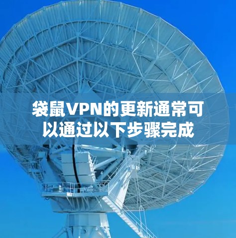 袋鼠VPN的更新通常可以通过以下步骤完成 袋鼠VPN的更新通常可以通过以下步骤完成