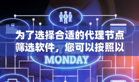 为了选择合适的代理节点筛选软件,您可以按照以下步骤进行 为了选择合适的代理节点筛选软件,您可以按照以下步骤进行