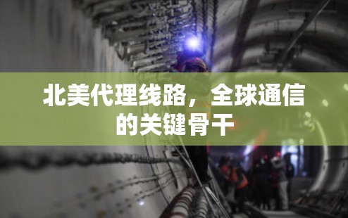北美代理线路，全球通信的关键骨干