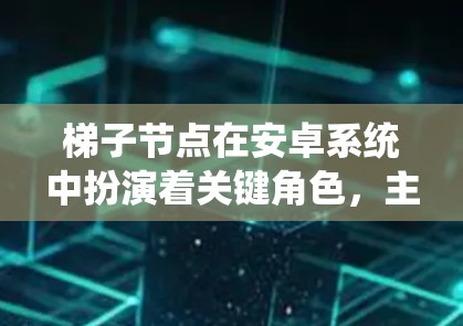 梯子节点在安卓系统中扮演着关键角色,主要用于高效处理数据传输和网络请求。以下是对梯子节点的详细分析 梯子节点在安卓系统中扮演着关键角色,主要用于高效处理数据传输和网络请求。以下是对梯子节点的详细分析